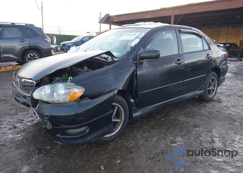 2007 Toyota Corolla S z USA, uszkodzony, nr VIN 2T1BR32E47C843935